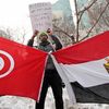 Supporters Of Egyptian Protesters Rally At The U.N.